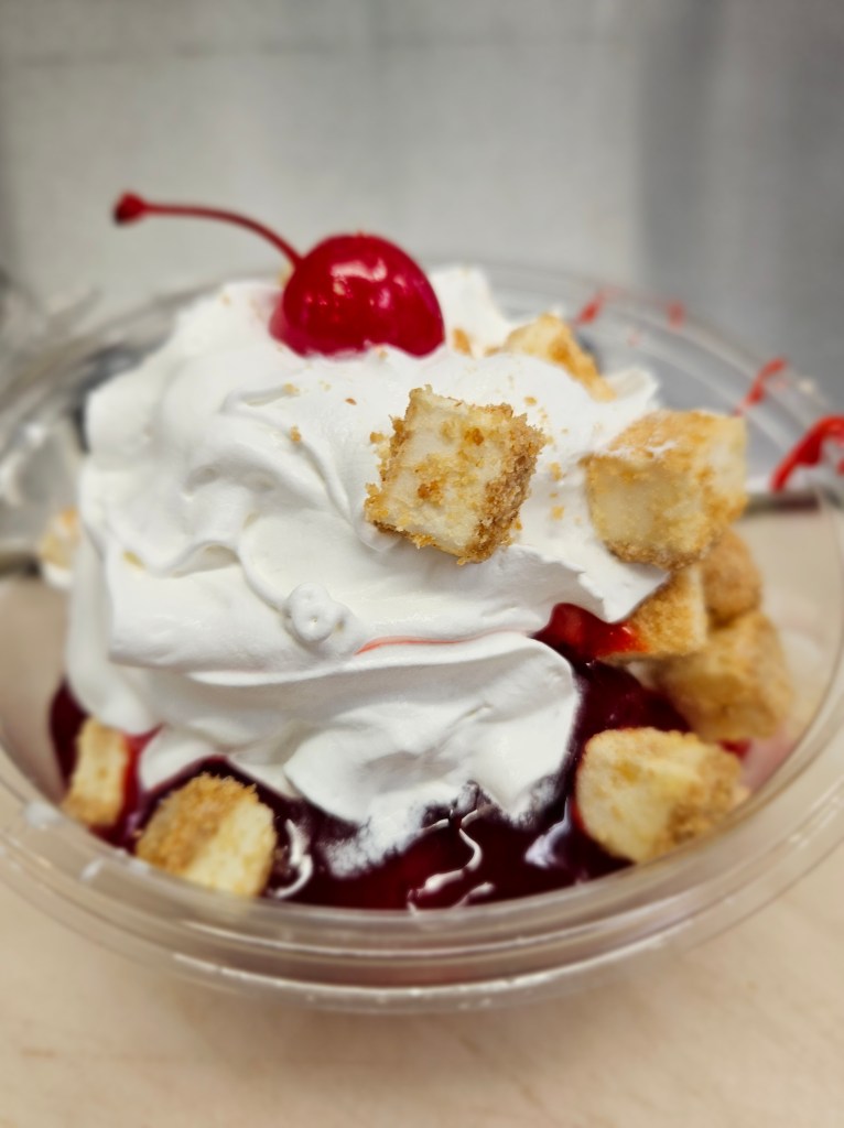 Strawberry Cheesecake Sundae